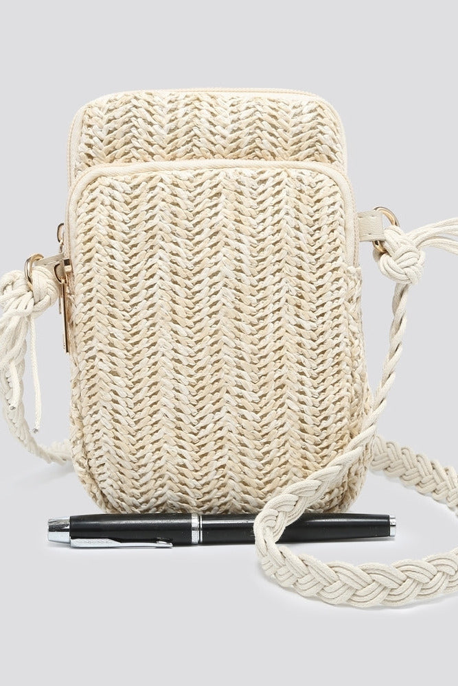 Willa Woven Crossbody Bag