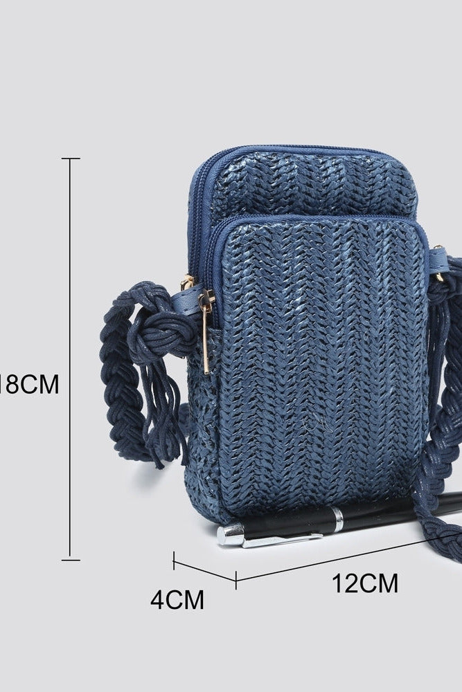 Willa Woven Crossbody Bag