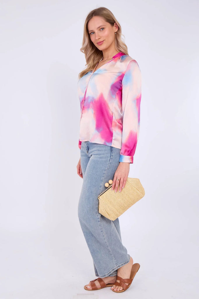 Ariadne Pull-on Tie Dye Shirt