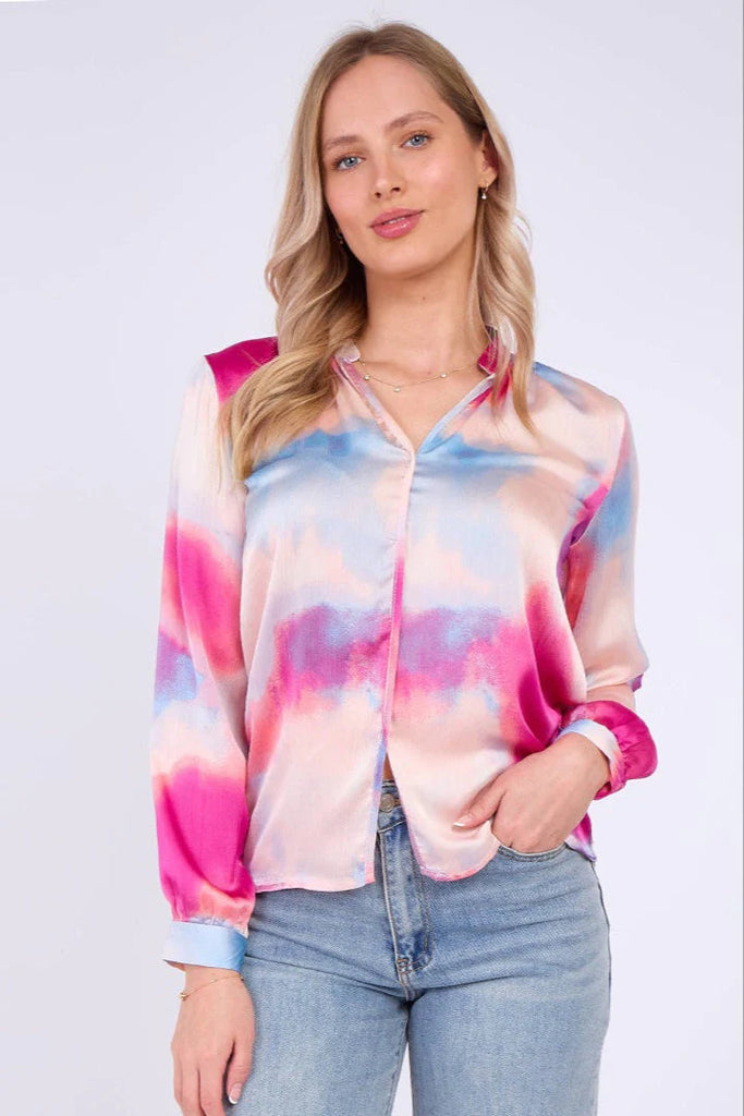 Ariadne Pull-on Tie Dye Shirt