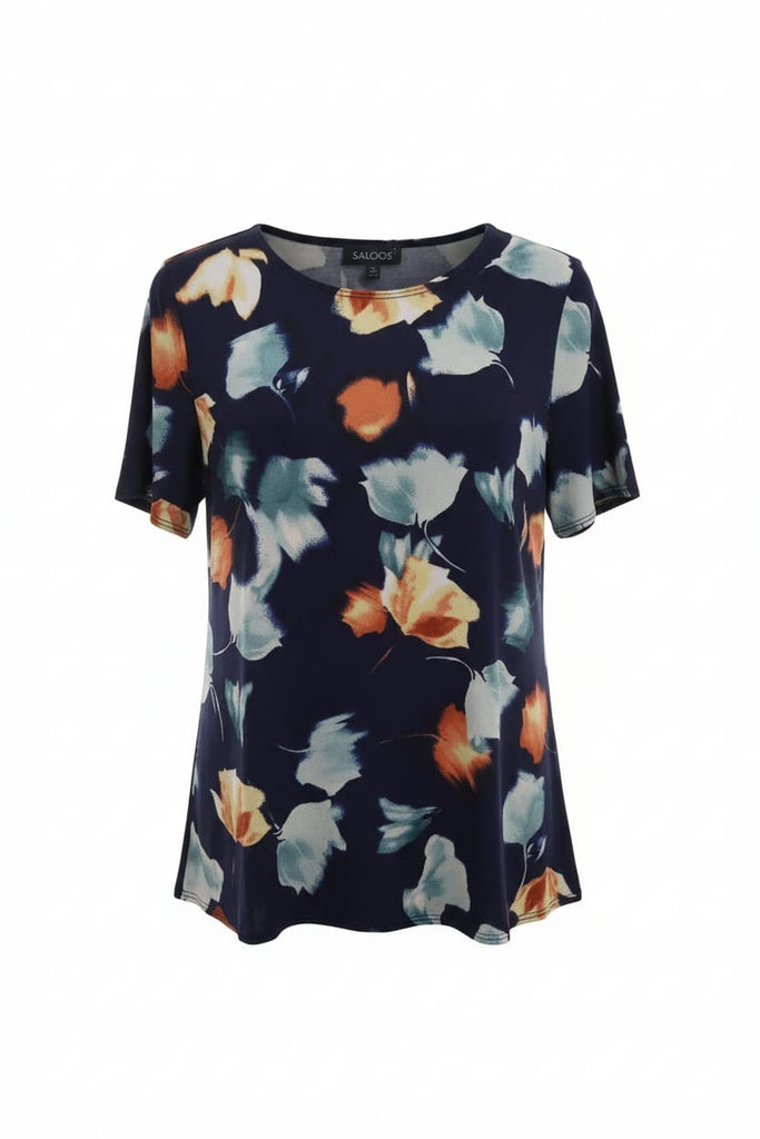 Reese Scattered Flower Dressy Tee