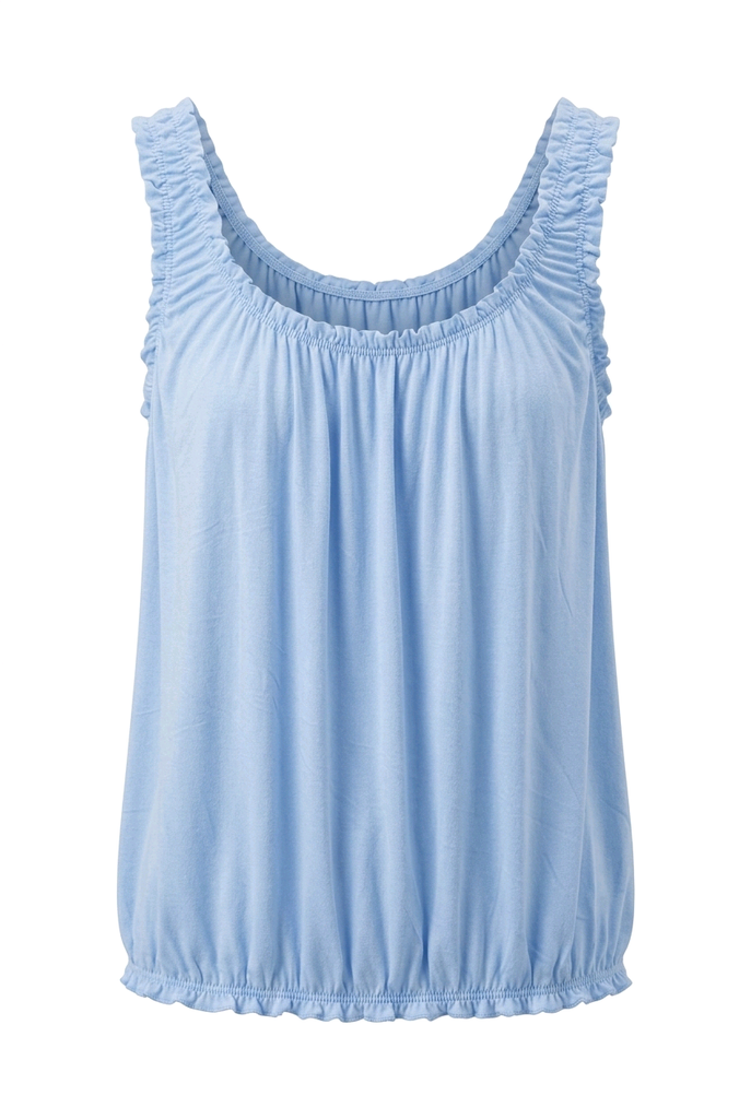 Lorena Bubble Hem Vest