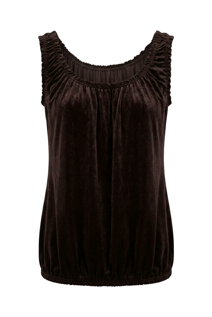 Lorena Bubble Hem Vest