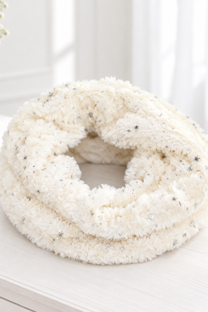 Marley Fluffy Sparkle Snood