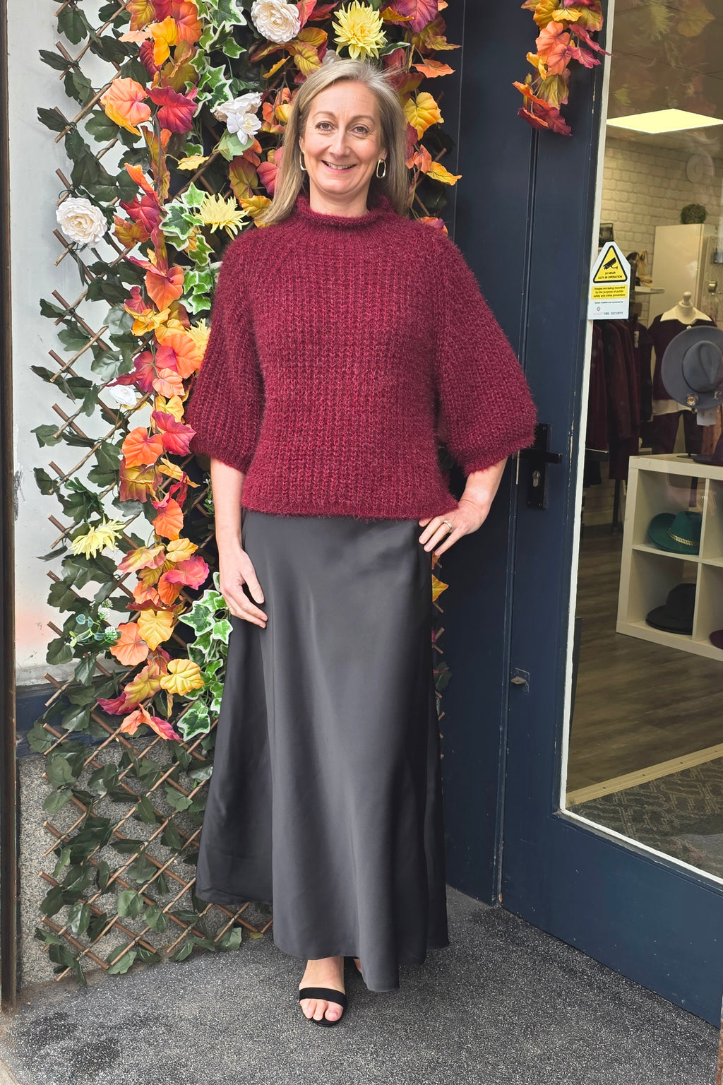 Jasmine Satin Skirt