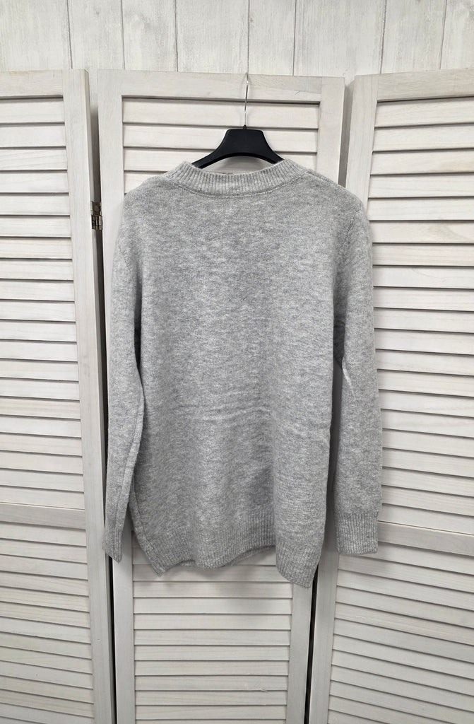 Martina Crochet Flower Knit