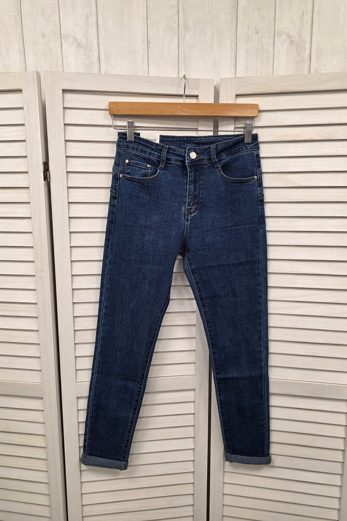 Patti Slim Fit Turn Up Jeans