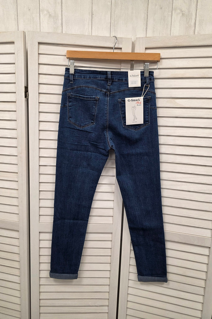 Patti Slim Fit Turn Up Jeans