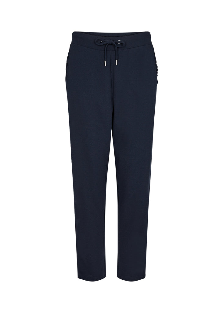 Siham Ruffle Detail Tapered Trousers