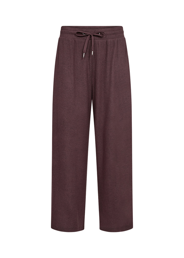Biara Wide Leg Fleece Trousers