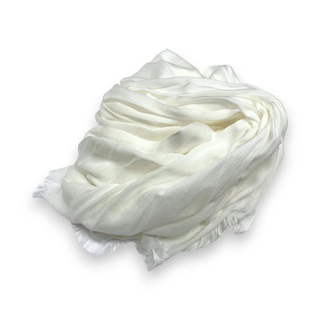 Mirren Soft Frayed Hem Scarf