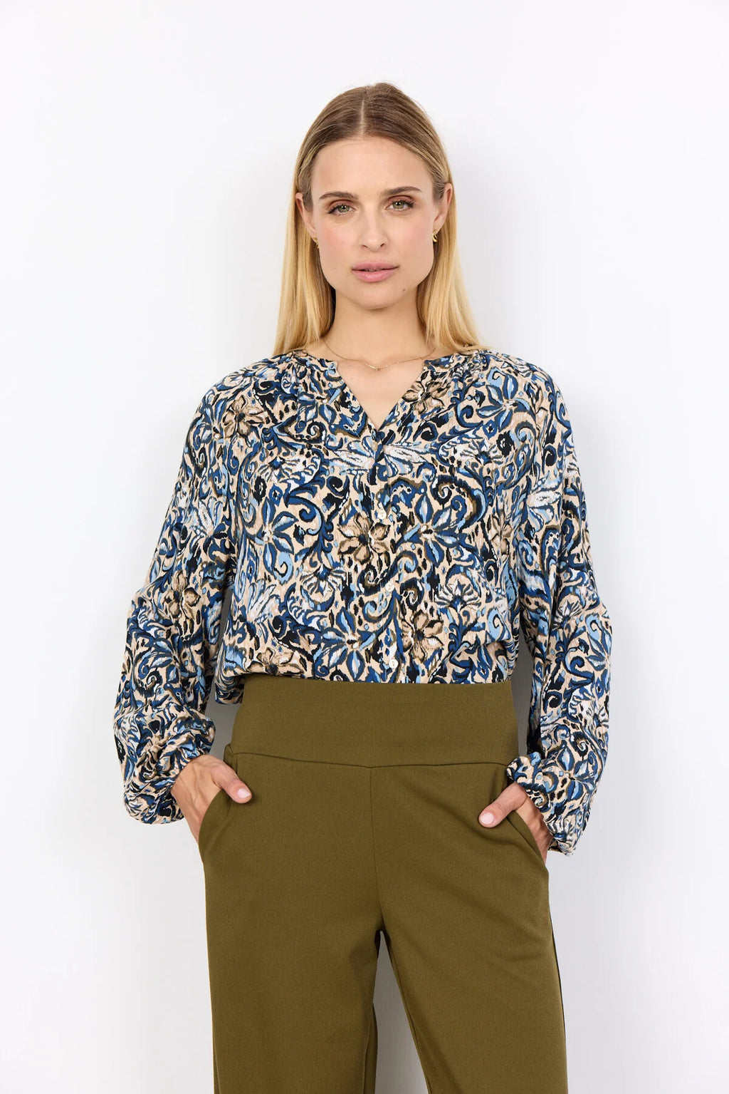 Vava Abstract Floral Shirt