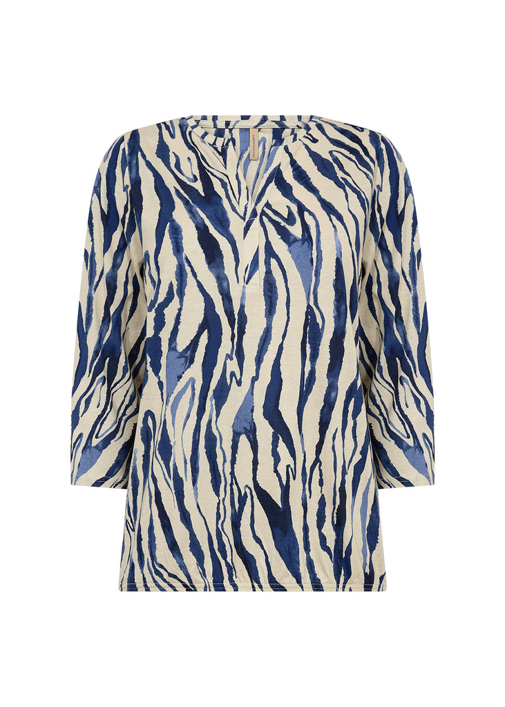 Felicity Wave Print Top