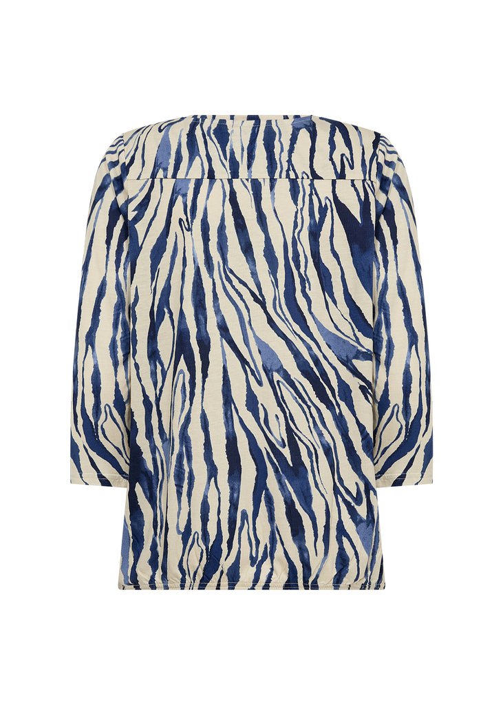 Felicity Wave Print Top
