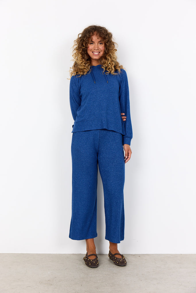 Biara Wide Leg Fleece Trousers