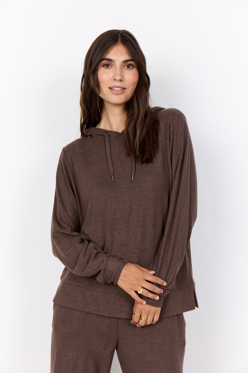 Biara Hooded Fleece Sweatshirt