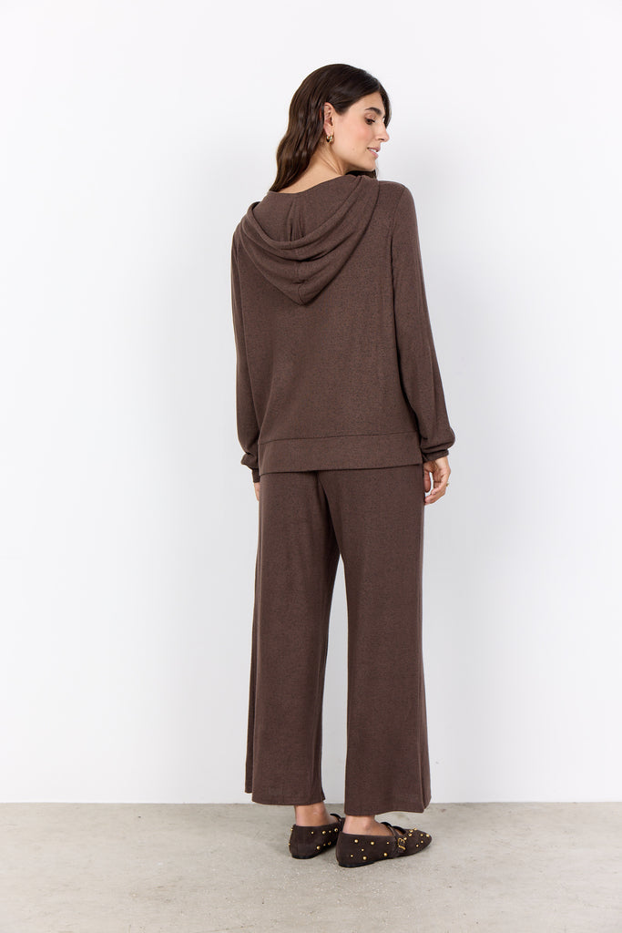 Biara Wide Leg Fleece Trousers