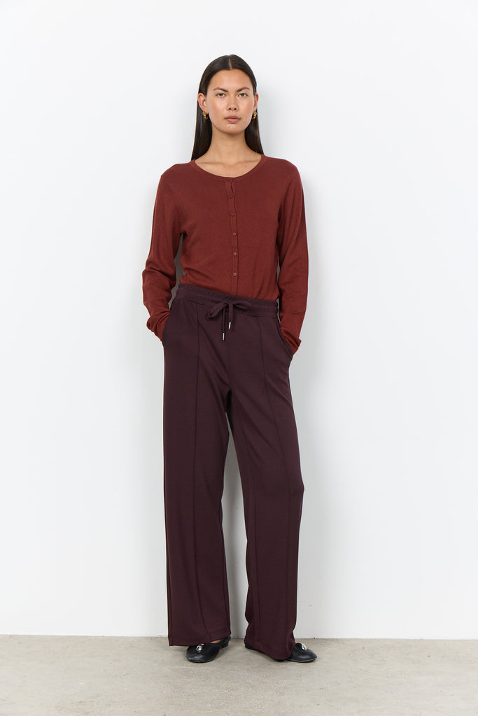 Banu Soft Silky Seam Front Trousers