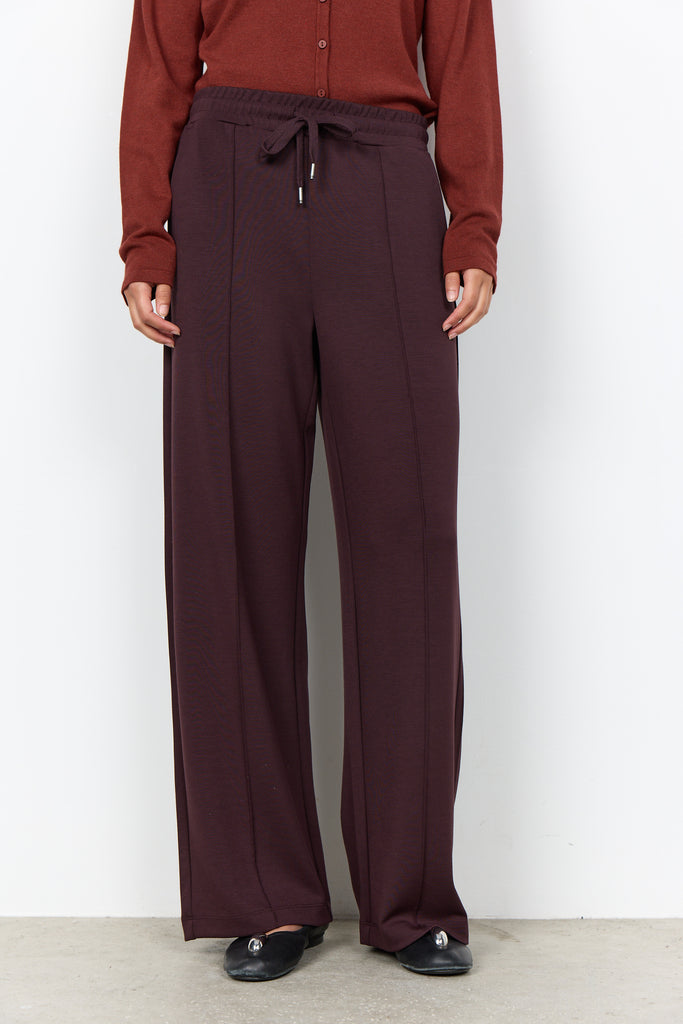 Banu Soft Silky Seam Front Trousers