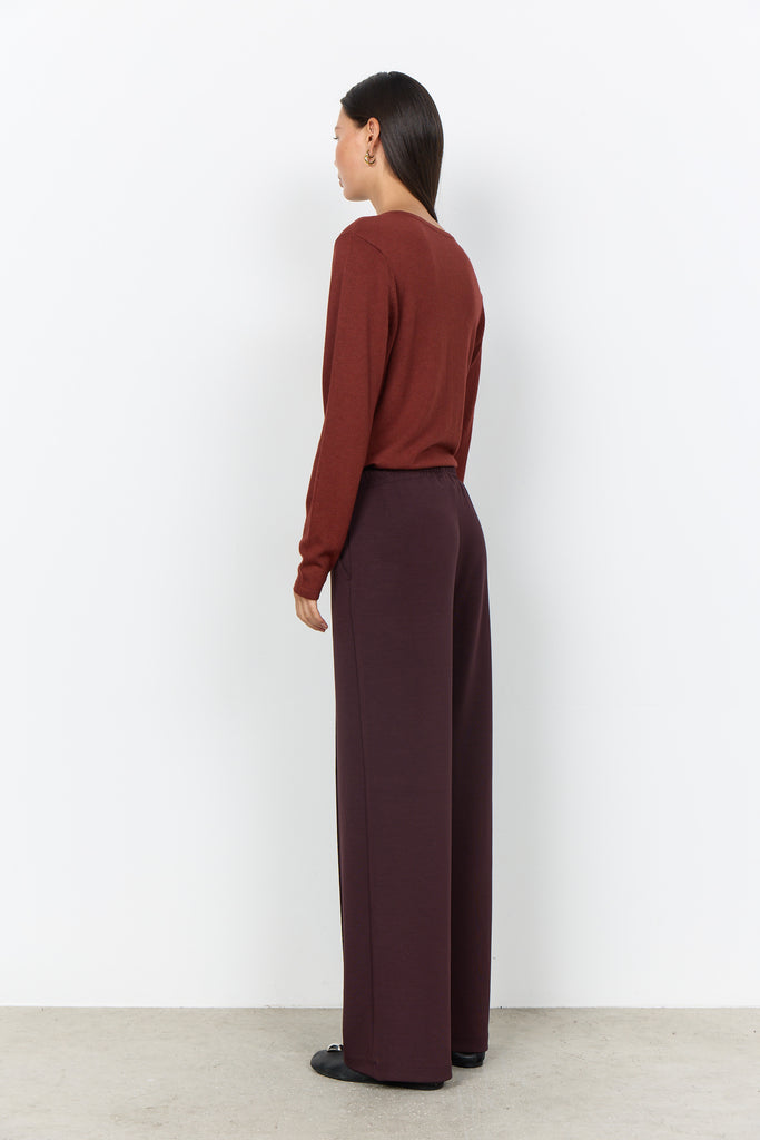 Banu Soft Silky Seam Front Trousers