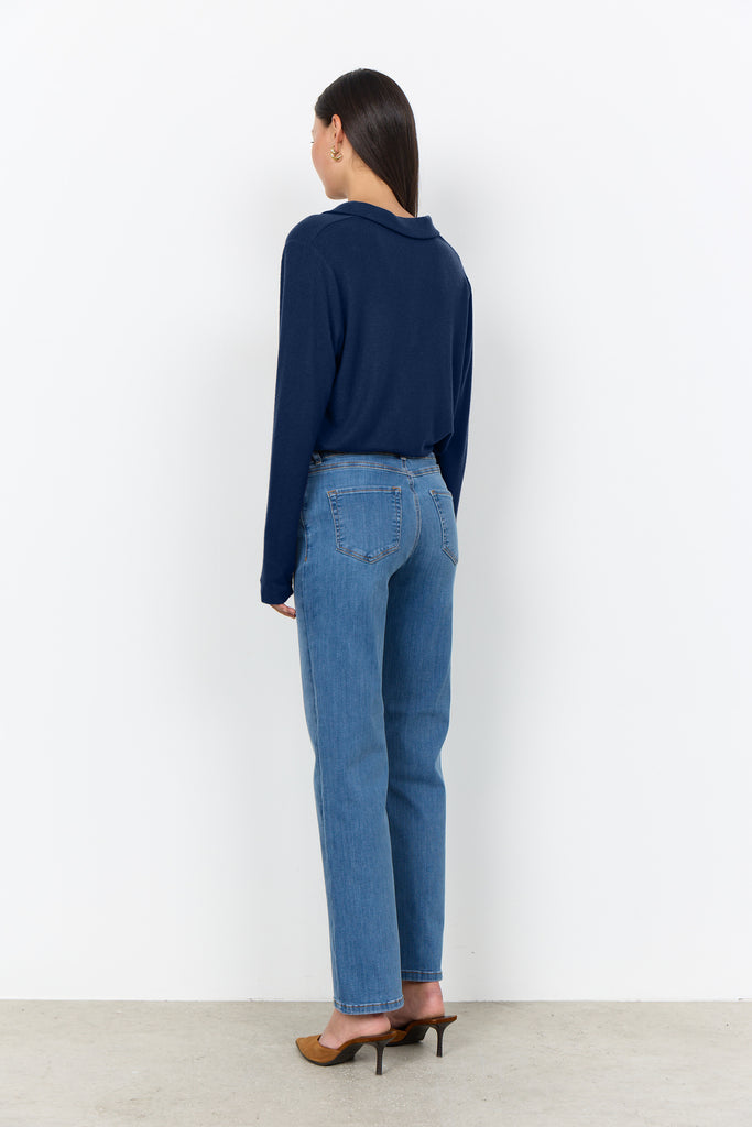 Biara Notch Neck Top