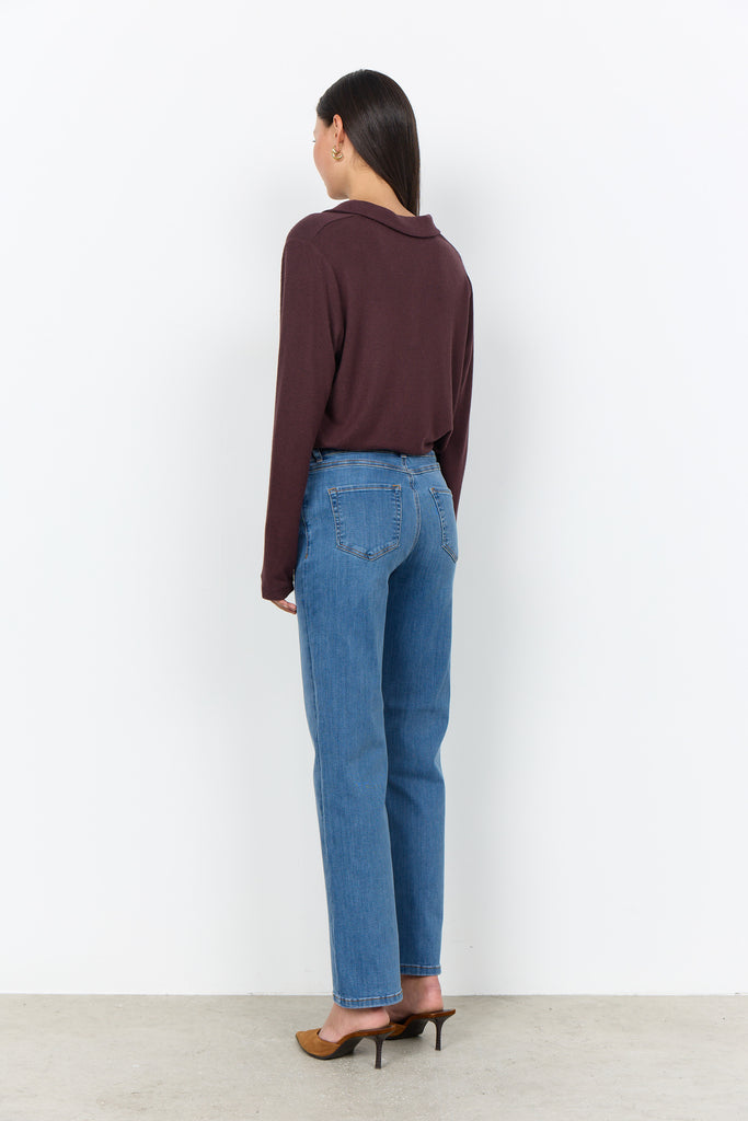 Biara Notch Neck Top