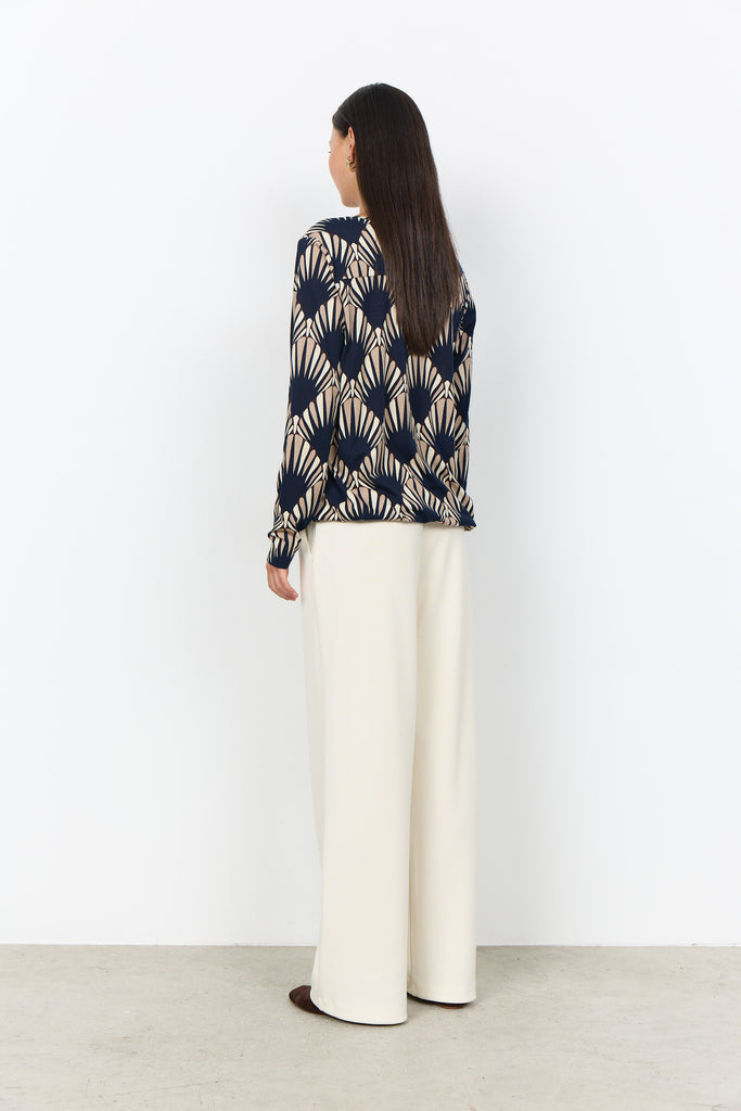 Felicity Geometric Print Top