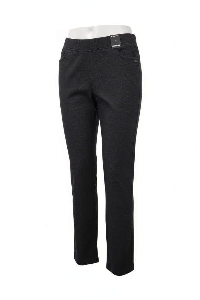 Caryn Pull-On Denim Trousers