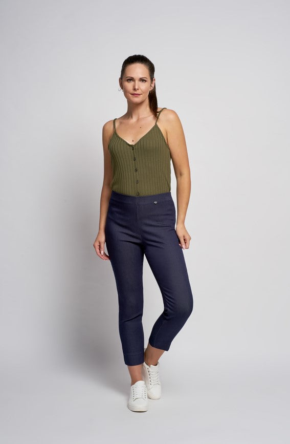 Buttercup Deep Denim Ankle Grazers