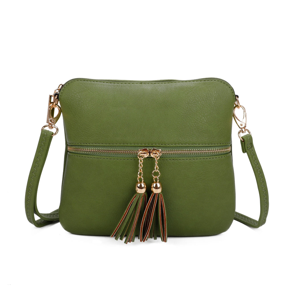 Carrick Tassel Crossbody Bag