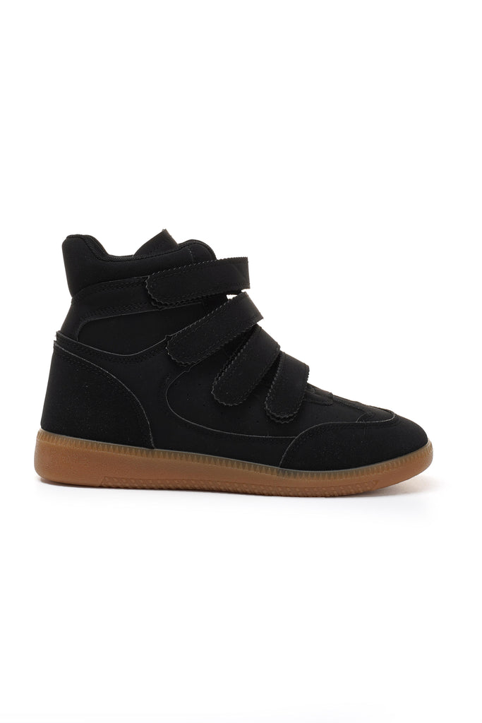 Leigh Velcro Fastening Trainer Boot