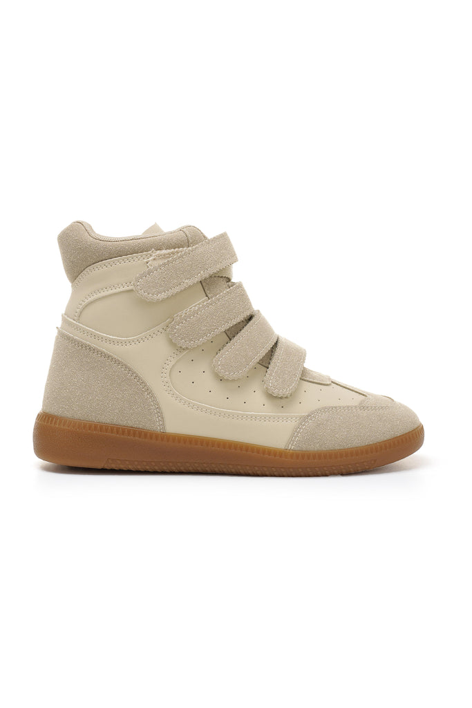 Leigh Velcro Fastening Trainer Boot