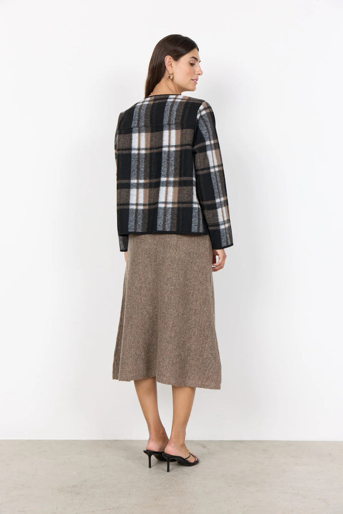 Vocal Check Print Jacket