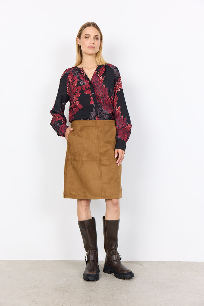 Vaike Bold Floral Print Shirt