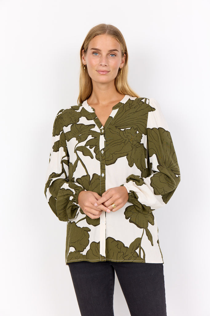 Vigdis Notch Neck Shirt