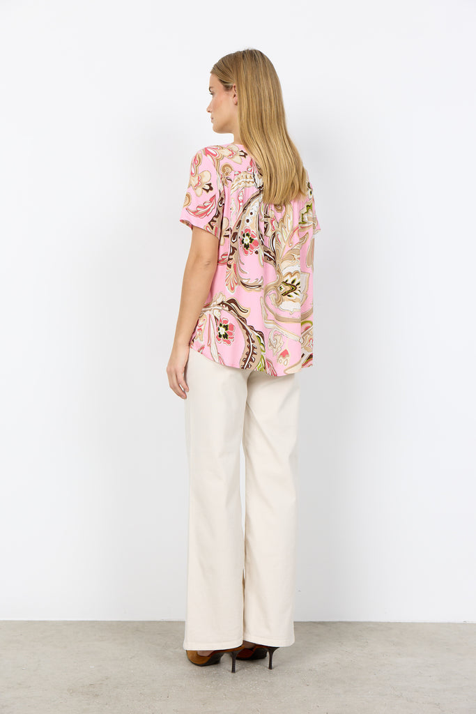 Casja Paisley Print Top