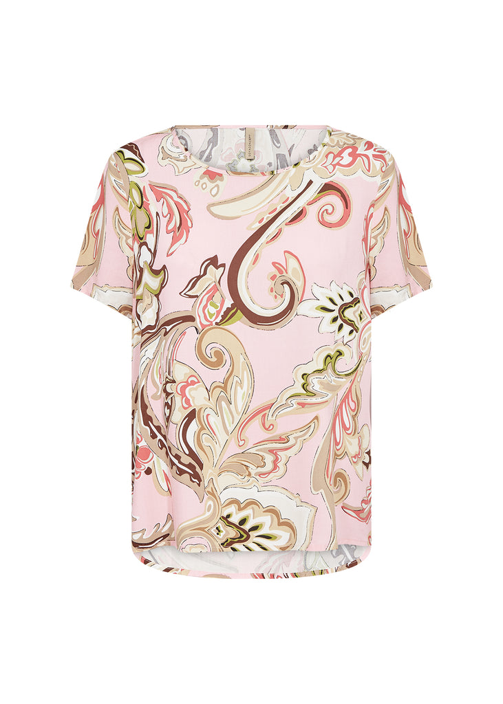 Casja Paisley Print Top