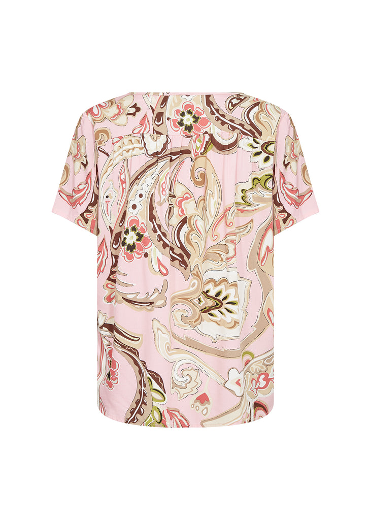 Casja Paisley Print Top