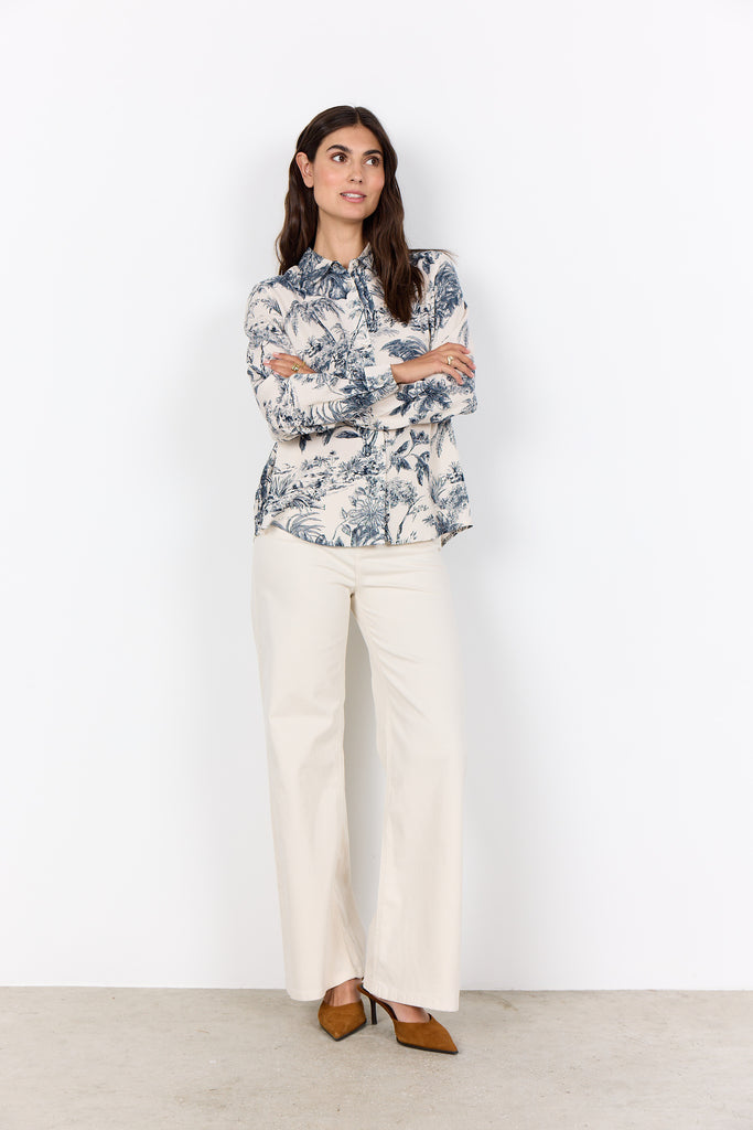 Carli Botanical Print Shirt