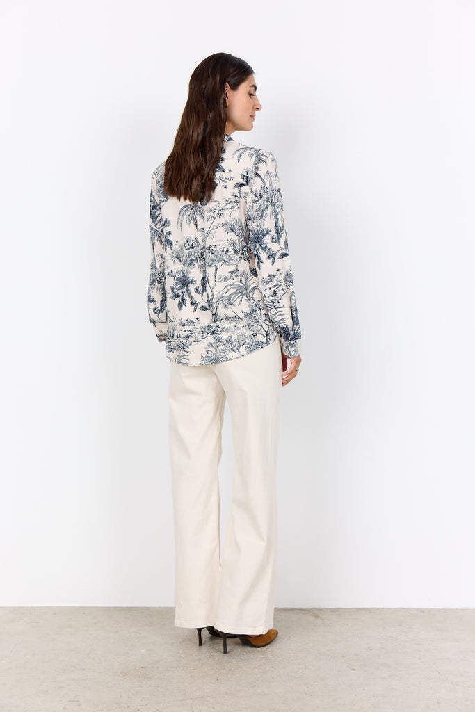 Carli Botanical Print Shirt