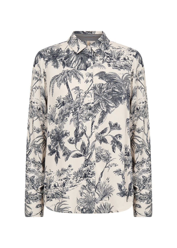 Carli Botanical Print Shirt