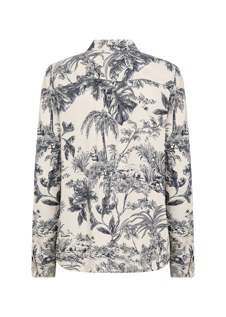 Carli Botanical Print Shirt