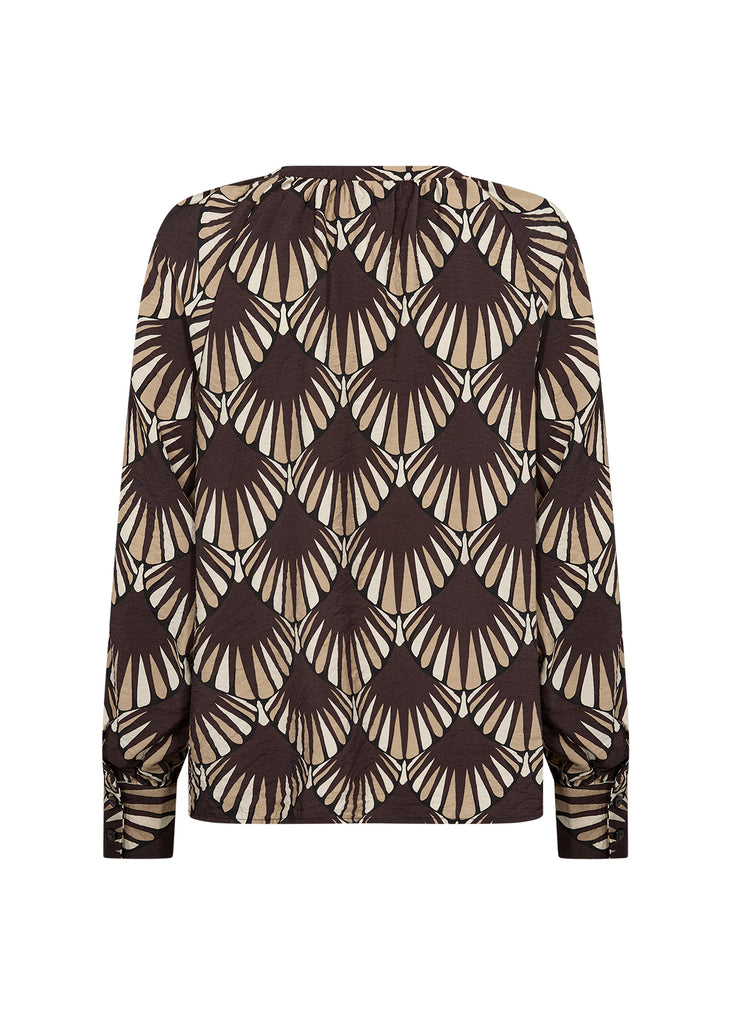 Halin Geometric Print Shirt