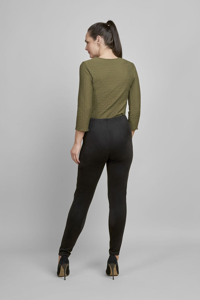 Suzie Suedette Pull-On Trousers