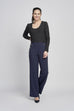 Blaise Wide Leg Crepe Trousers