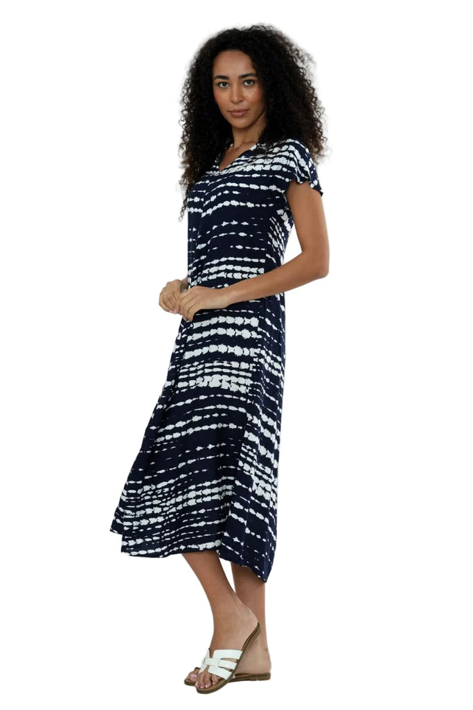 Lara Tie-Dye Midi Dress