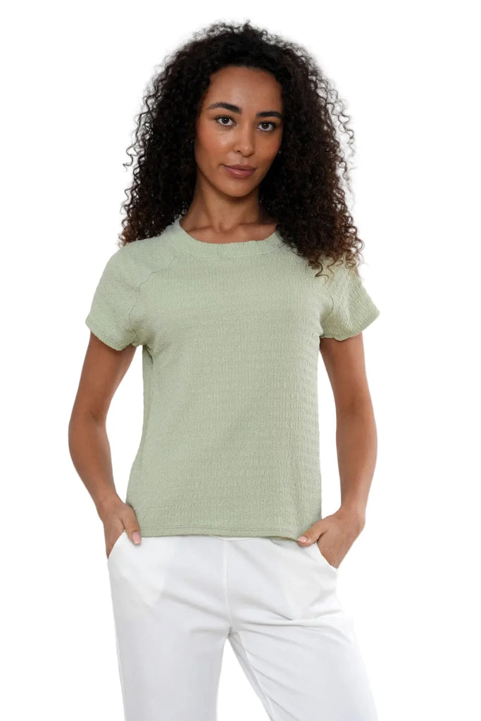 Molly Textured Dressy Tee