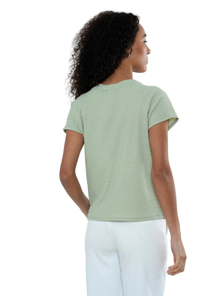 Molly Textured Dressy Tee