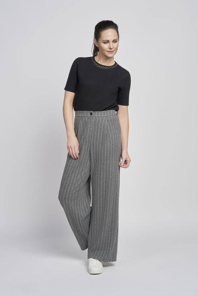 Jessica Soft Touch Stripe Trousers