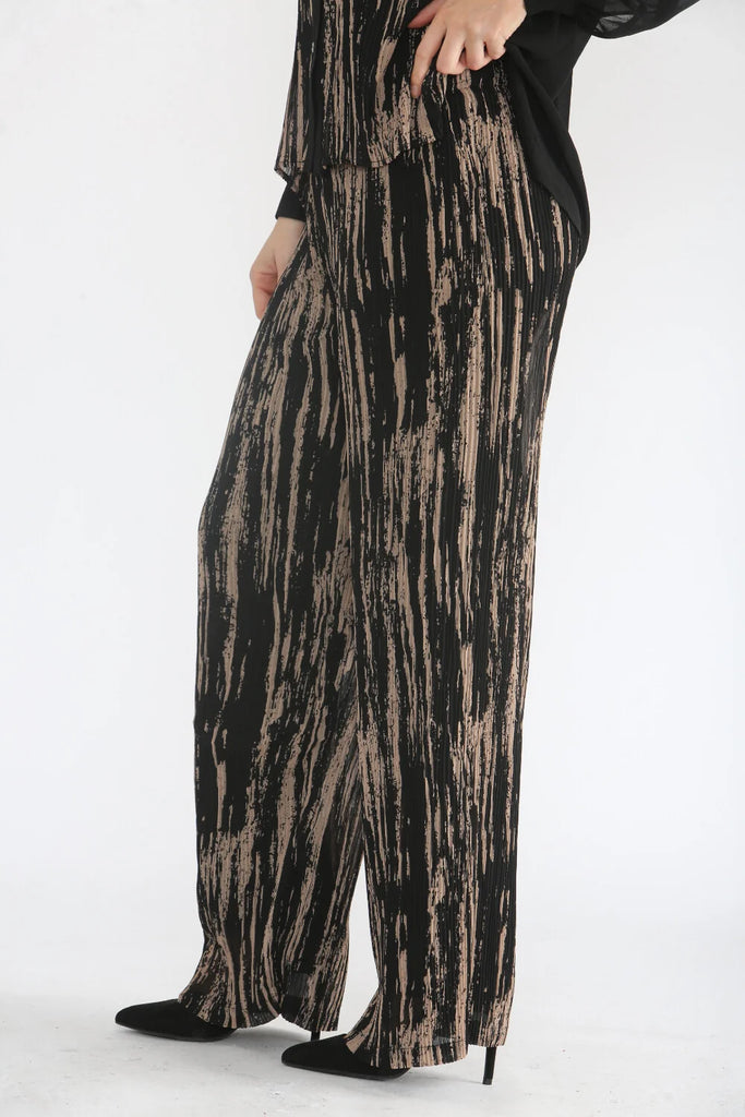 Layla Bark Print Trousers